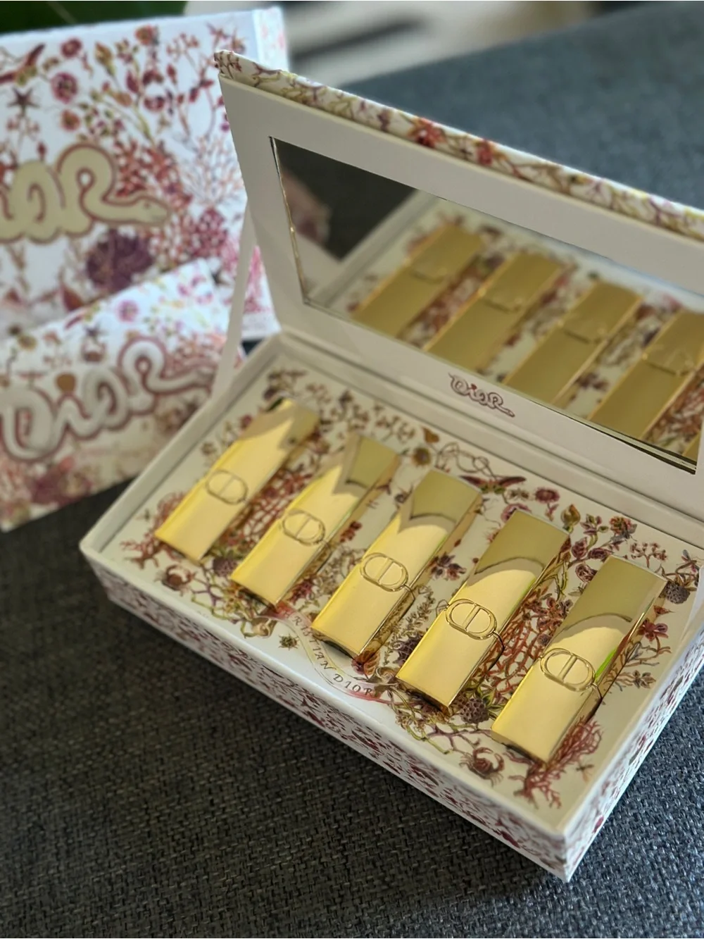 NEW Limited Edition Dior Rouge Snake Year Deluxe Sample Set